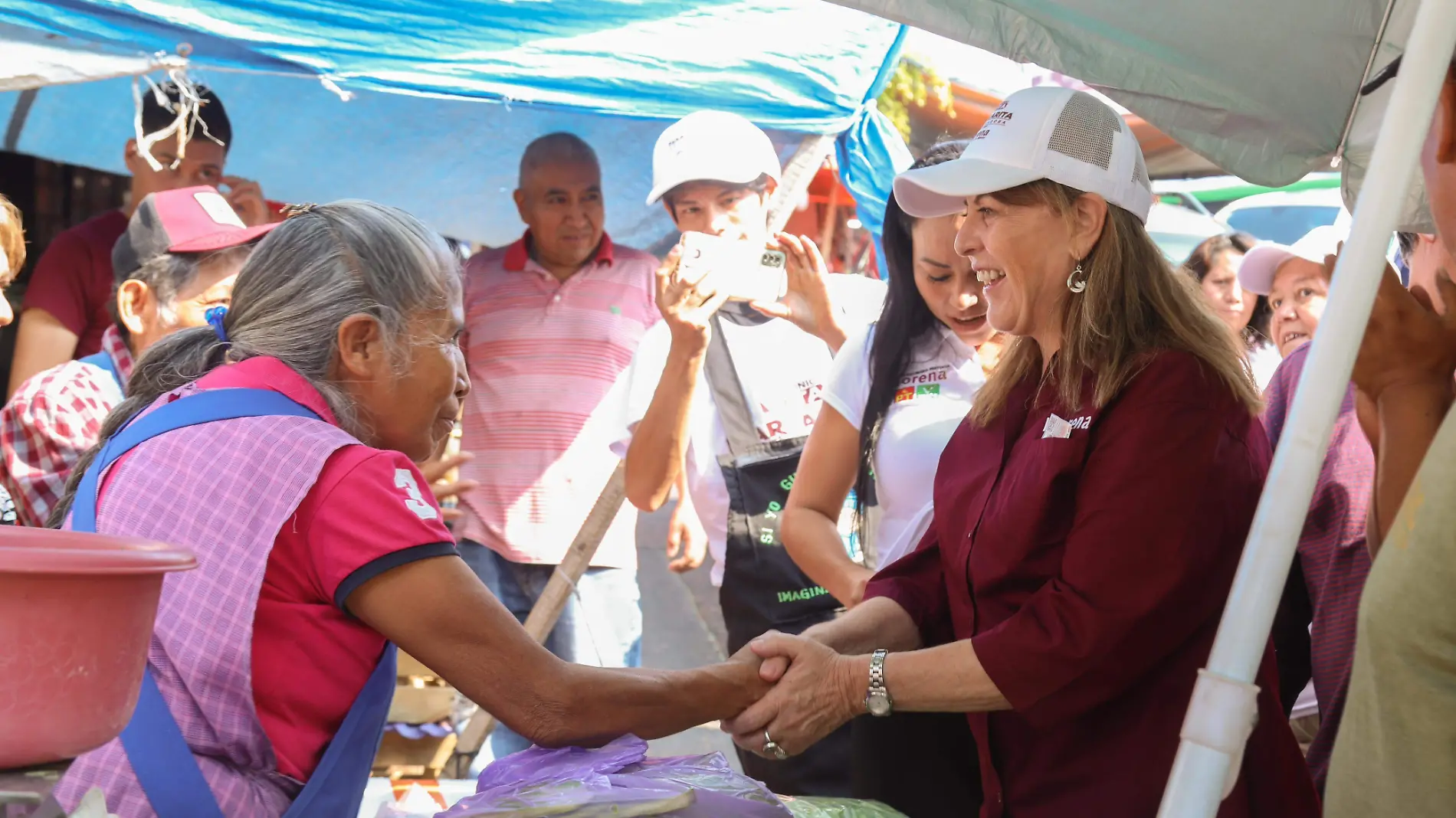 LUIS-F10EN Promete Margarita González Saravia rescatar el mercado Adolfo López Mateos de Cuernavaca (5)